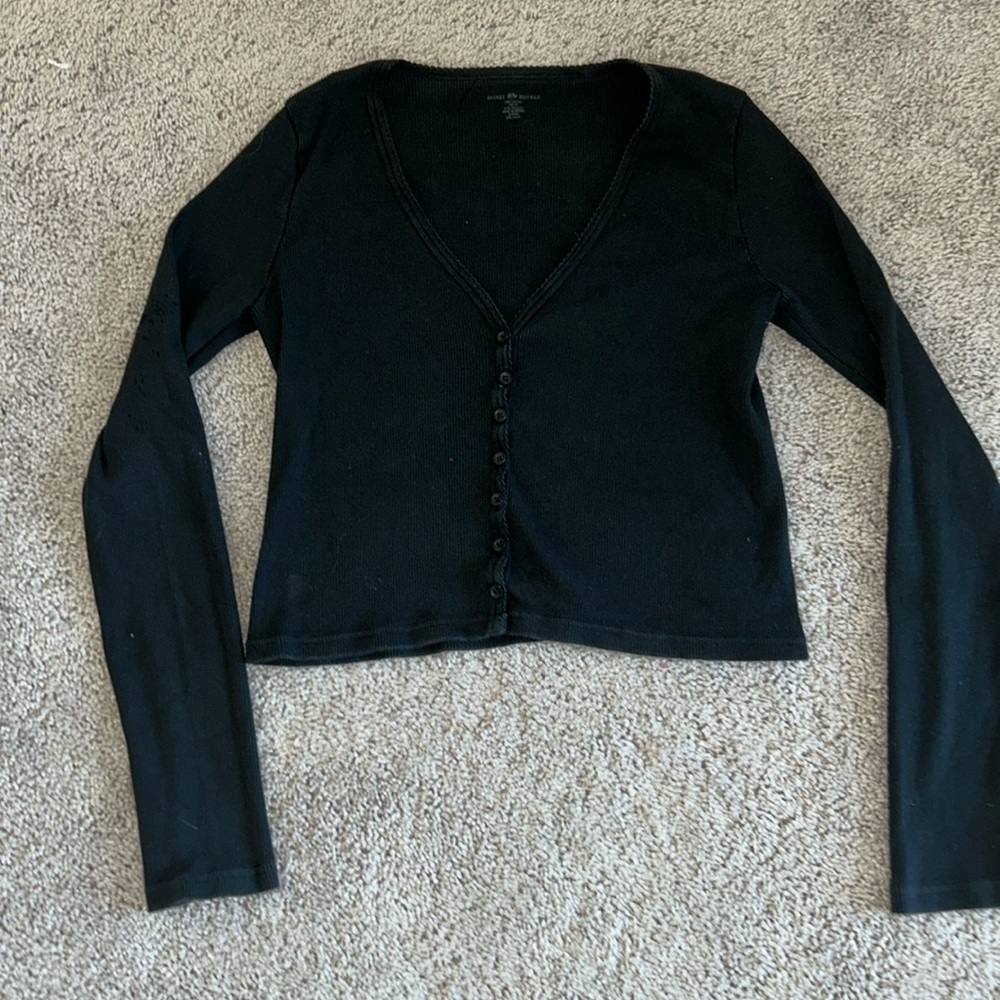 Brandy Melville long sleeve ribbed top
